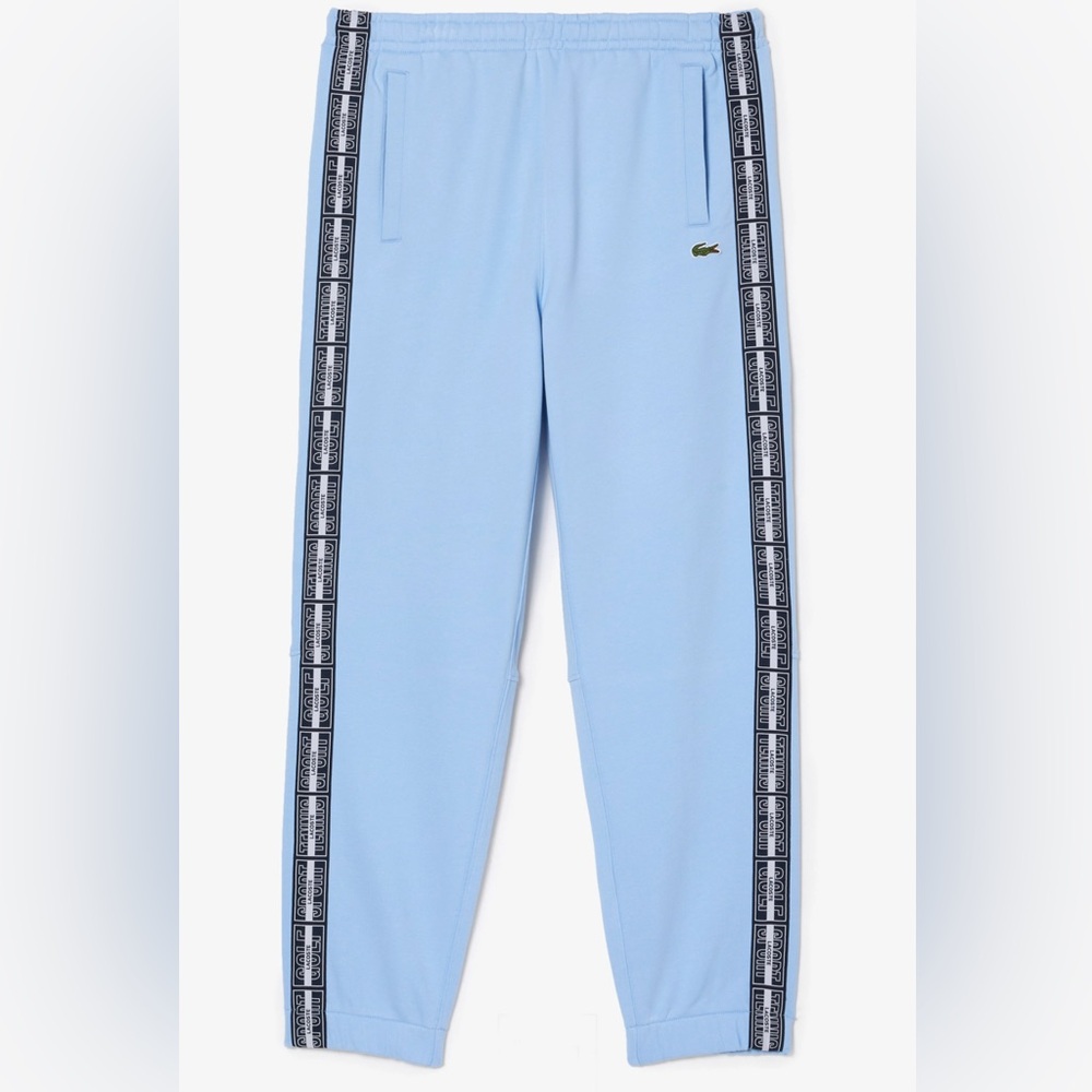 LACOSTE Men's Logo Stripe Joggers, Size XXL